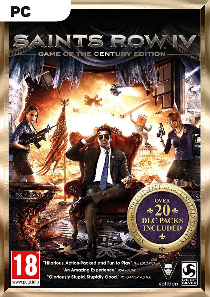 saints row iv game of the century edition cover original - GameKeyShop