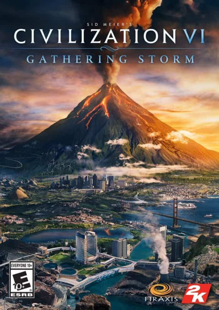 sid meiers civilization vi gathering storm cover original - GameKeyShop