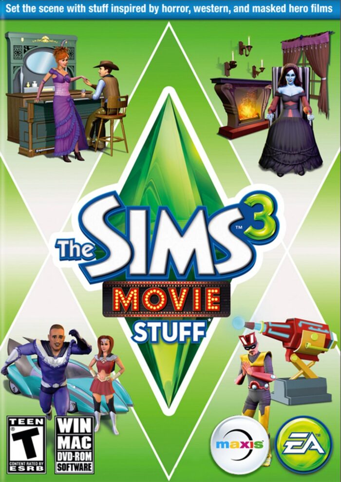 the sims 3 movie stuff cover original - GameKeyShop