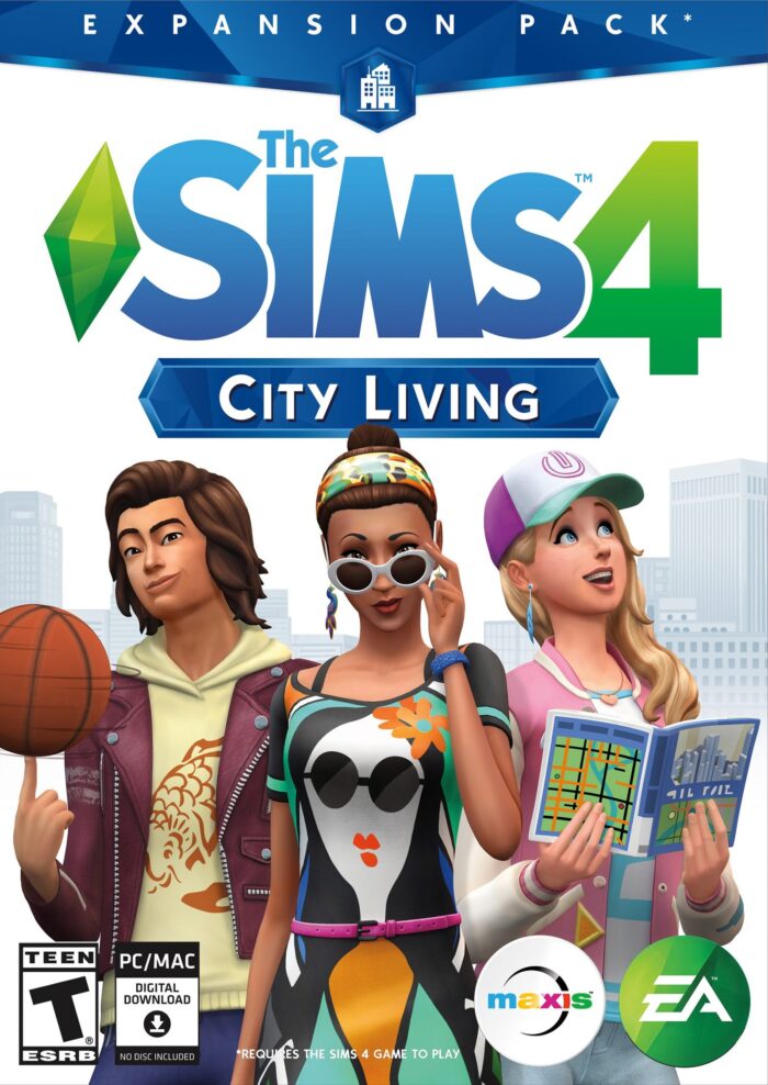 the sims 4 city living cover original scaled 1 - GameKeyShop