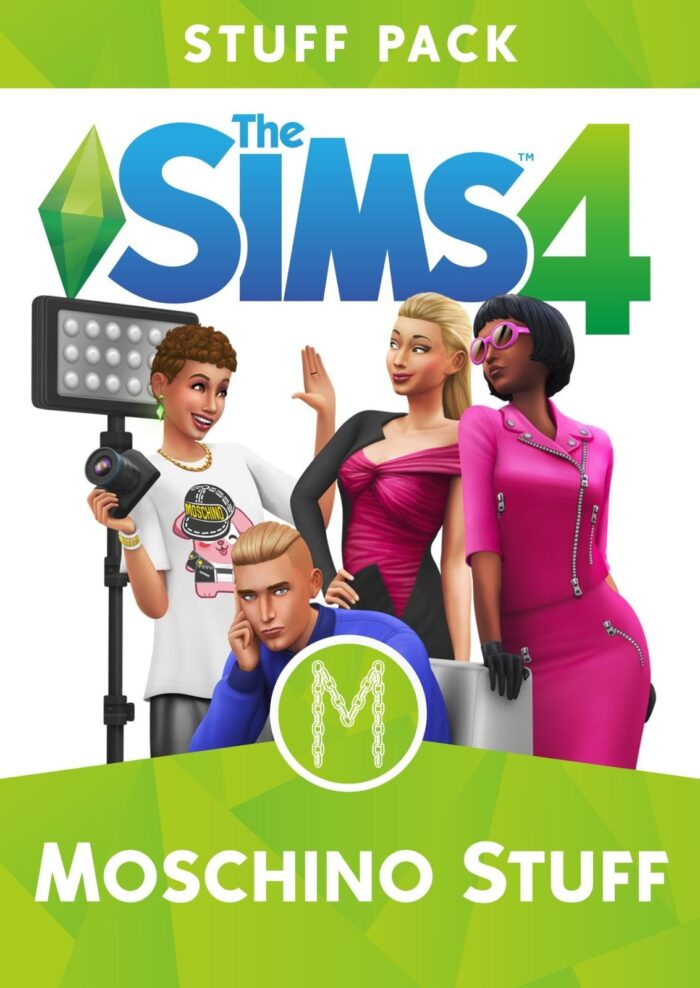 the sims 4 moschino stuff pack cover - GameKeyShop