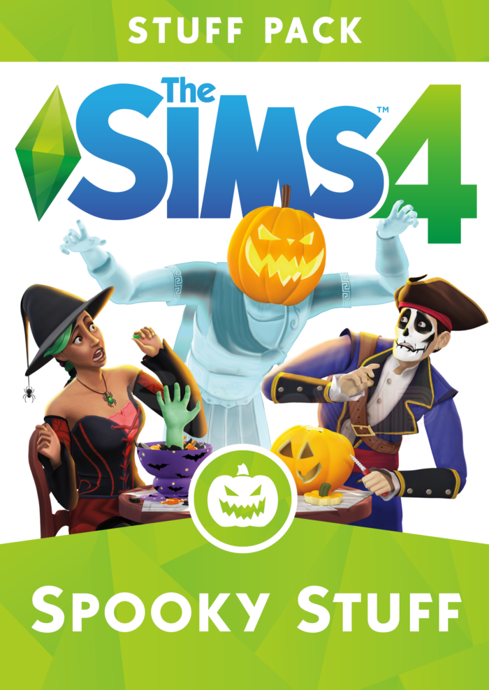 the sims 4 spooky stuff cover original - GameKeyShop